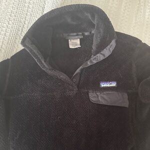 Patagonia Women’s Black Zip Up Sweater